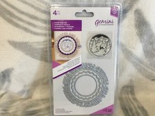 Gemini by Crafter's Companion Stamp Die Set 4 piece Winter Wonderland New