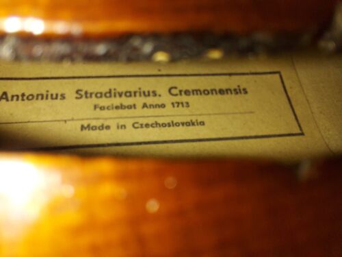 Violín Cremonensis talla 4/4. Checoslovaquia. Muy buen estado - Imagen 2 de 23