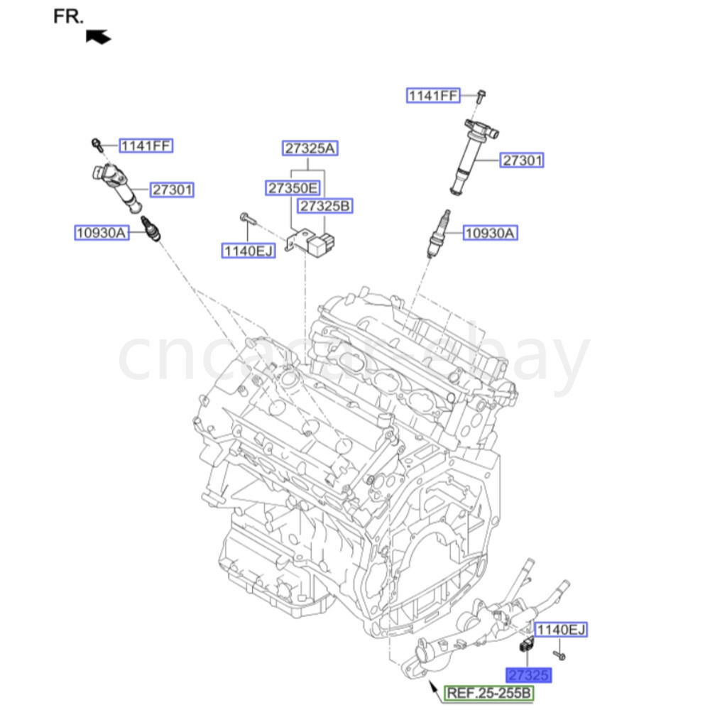 CONDENSER ASSY-IGNITION COIL 2732537400 FOR KIA MOHAVE