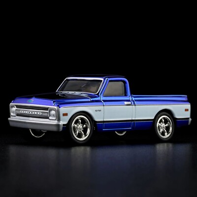 ミニカー Hot Wheels RLC Exclusive 1969 Chevy C-10 RLC Exclusive 1969 Chevy C-10 Blue and White 1/64 Hot Wheels 2024