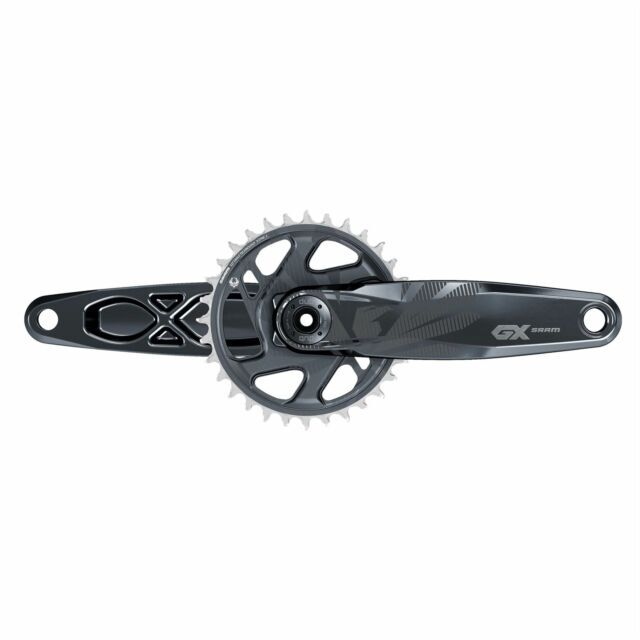 SRAM GX Eagle Crankset - Black/Gray