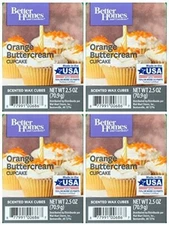 Pack of 4 Hair Removal Agent 2.5 Ounce Wax Melts Highly Fragranced Clean Up