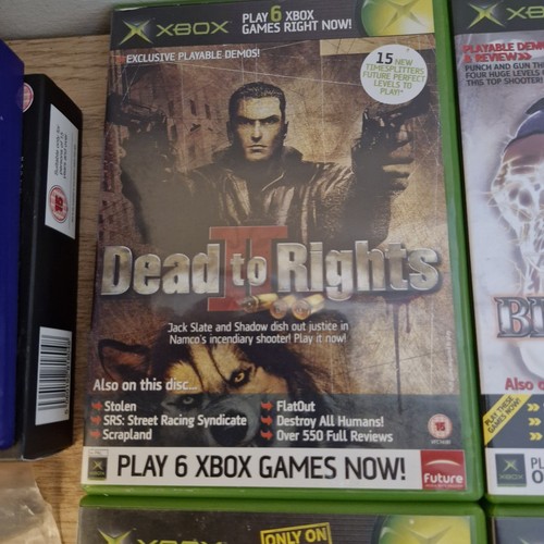 Joblot Of 4 Orginal Xbox Games & 2 Demos Oddworld Blinx Mad Dash Midnight Club - Picture 7 of 20