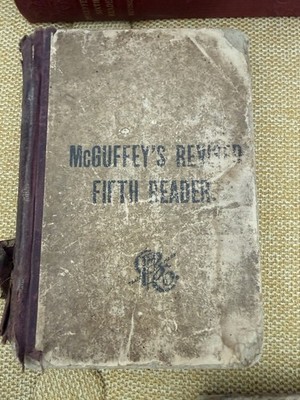 McGuffey's Eclectic Readers Antique Set Of 2