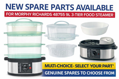Morphy Richards 48755 9L 3 Ebenen Dampfgarer - Original NEU Ersatzteile (Multi Choice)