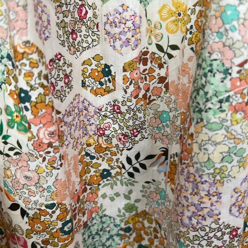 Bonpoint Liberty Goldie Floral Short Sleeve Dress Size 12 - Picture 4 of 12