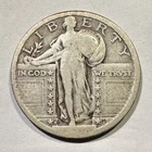1917-S Type 2 Standing Liberty Quarter Silver Album Coin Partial Date