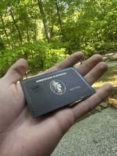 Amex Custom Metal Black Card With 4428 Big Chip Design - 2026 ￼￼