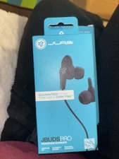 JLab JBuds Pro Signature Wired Earbud (In Ear) Headphones - Black