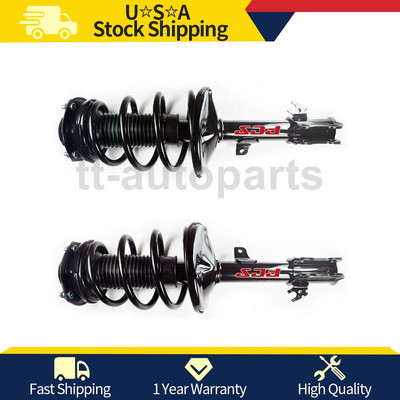 2 Front FCS Shocks Struts Coil Spring Strut For 1999 2000 2001 Lexus RX300 AWD