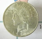Beautiful Choice Uncirculated 1923 Peace Silver Dollar Philadelphia Mint $1