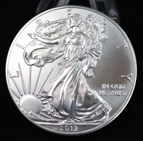 2012 American Silver Eagle 1oz .999 Fine Silver UNC/BU ASE $1 (C)