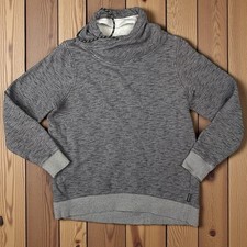 Columbia Cowl Neck Sweatshirt Women's Medium Gray Outdoors Hiking Athlesure