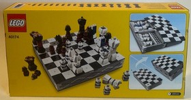 New LEGO 2 in 1 40174 Iconic Chess Set Retired FACTORY SEALED BOX PRISTINE COND