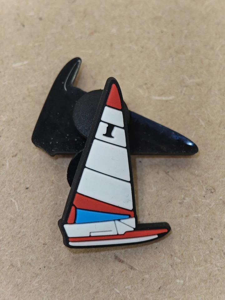 Topper style Sailing Dinghy Custom Clog Charm