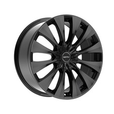 (1) Motiv 436B 16X7.5 5X100 73.1 Hub 38 Offset Black Wheel Rim