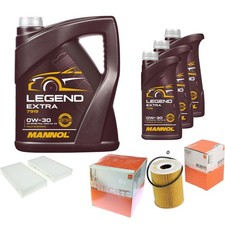 MAHLE Inspektionspaket 8 L MANNOL Legend Extra 0W-30 für Mercedes-Benz M-Klasse MAHLE Inspektionspaket 8 L MANNOL Legend Extra 0W-30 für Mercedes-Benz M-Klasse