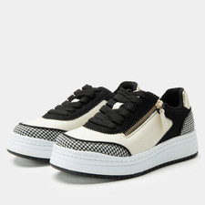 Alegria Averie Houndstooth Black Leather Shoe Loafer Womens sizes 35-42 NEW