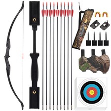 LWANO Recurve Bow for Adults - Archery Takedown Bow and Arrow Set for Adult/Y...