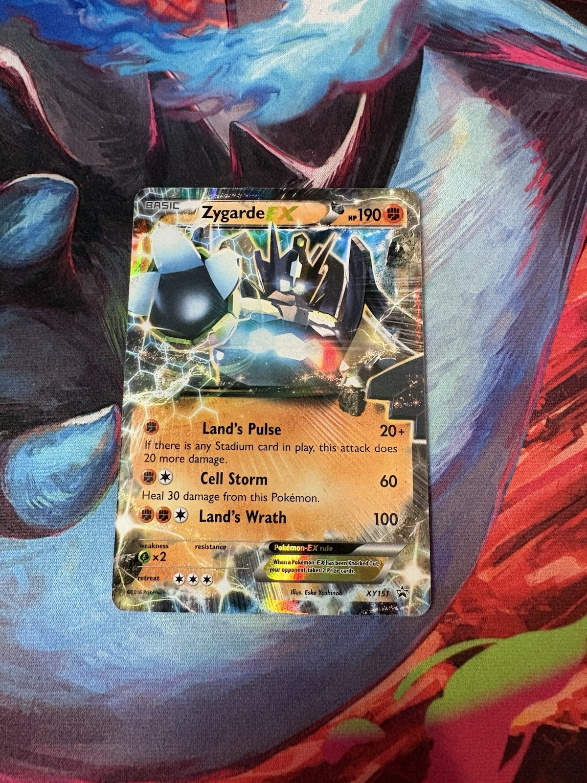 Zygarde EX (Shiny) XY151 XY Holo