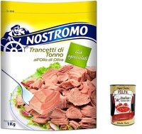 Nostromo Thunfischsteaks OlivenöL 1 Kg +Polpa
