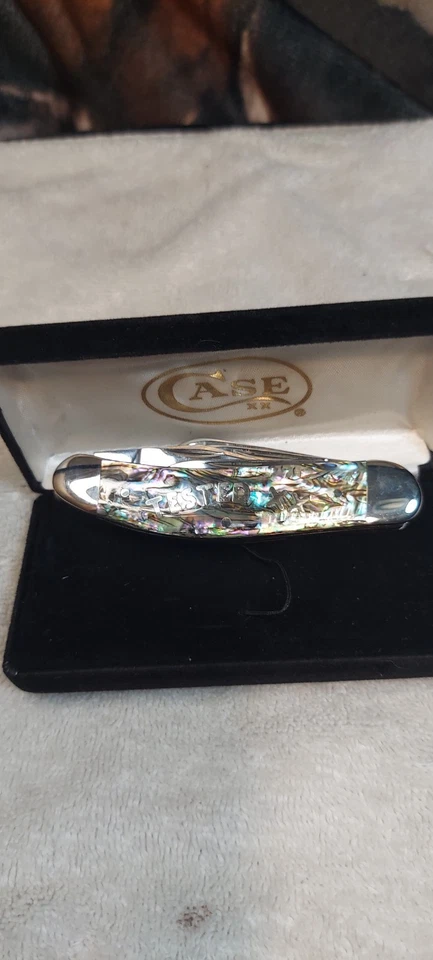 Case 2003 Rare TB Tested XX Abalone 5 Blade Sowbelly . Only 150 Made. N/M Cond. - Image 2 of 4