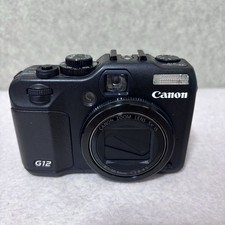 Canon PowerShot G12 Compact Digital Camera Tested Working Seller Japan