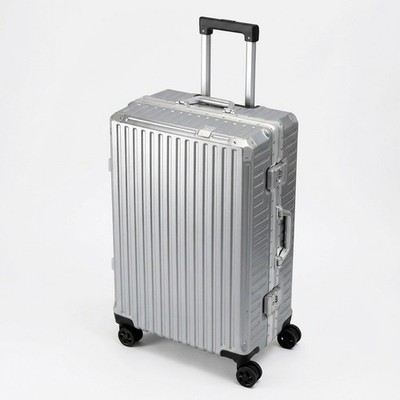 Aluminum Frame Hardshell Suitcase Spinner Wheels TSA Lock Luggage 20 22 24 26in