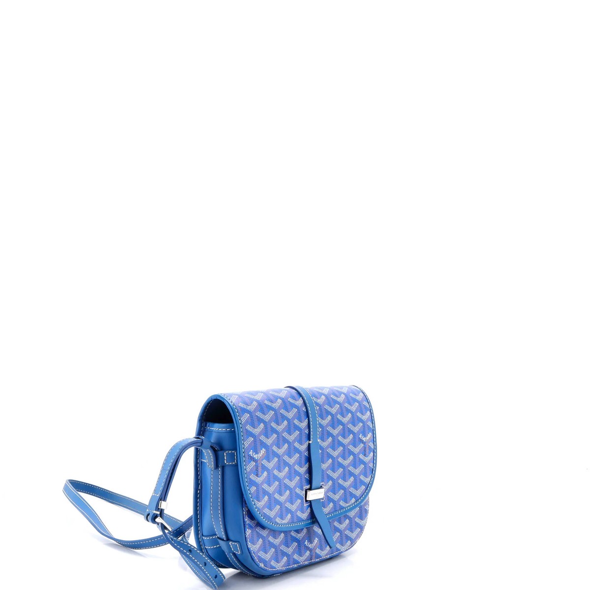 GOYARD ショルダーバッグ ブルー Goyard Belvedere II Messenger Bag Coated Canvas PM | eBay