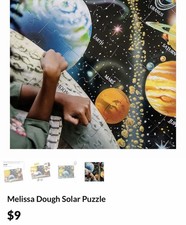 Melissa  Doug, Solar System Floor Puzzle