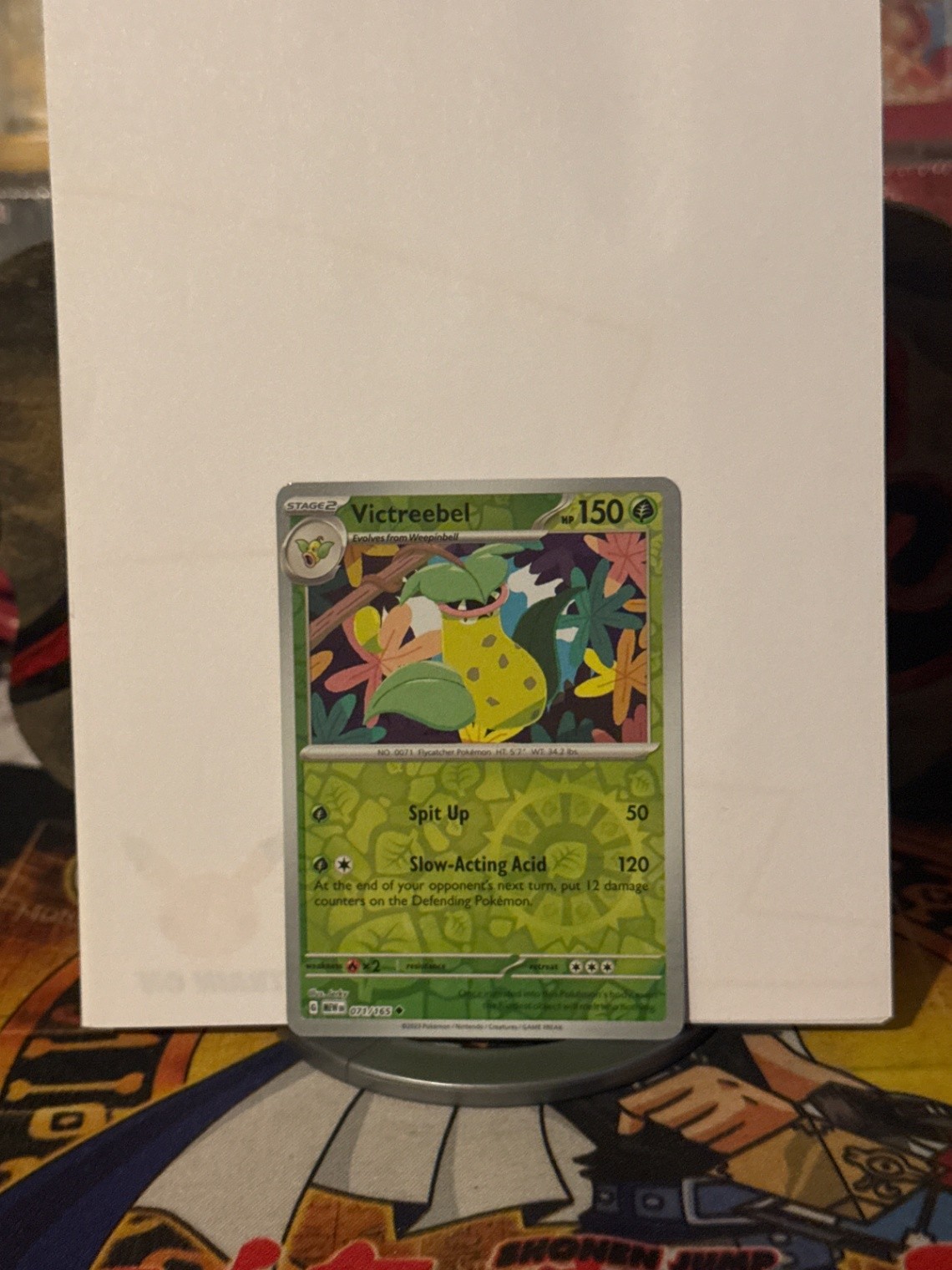Victreebel SV: Scarlet & Violet 151 071/165 NM Reverse Holo Pokemon Fast Ship