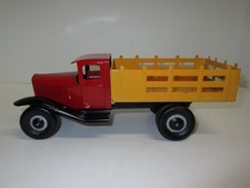 Vtg Wyandotte Stake Truck, SW, BWW, Dual Whls, 325, 9 " Long, ca 1932-32