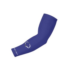 Manga de brazo de compresión EvoShield azul real pequeña mediana ajuste absorbente de humedad