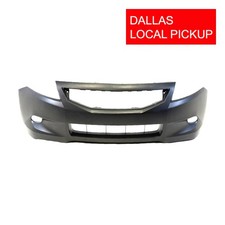 Primed Front Bumper Cover For 2008 2009 2010 Honda Accord Coupe 2 Door-dl