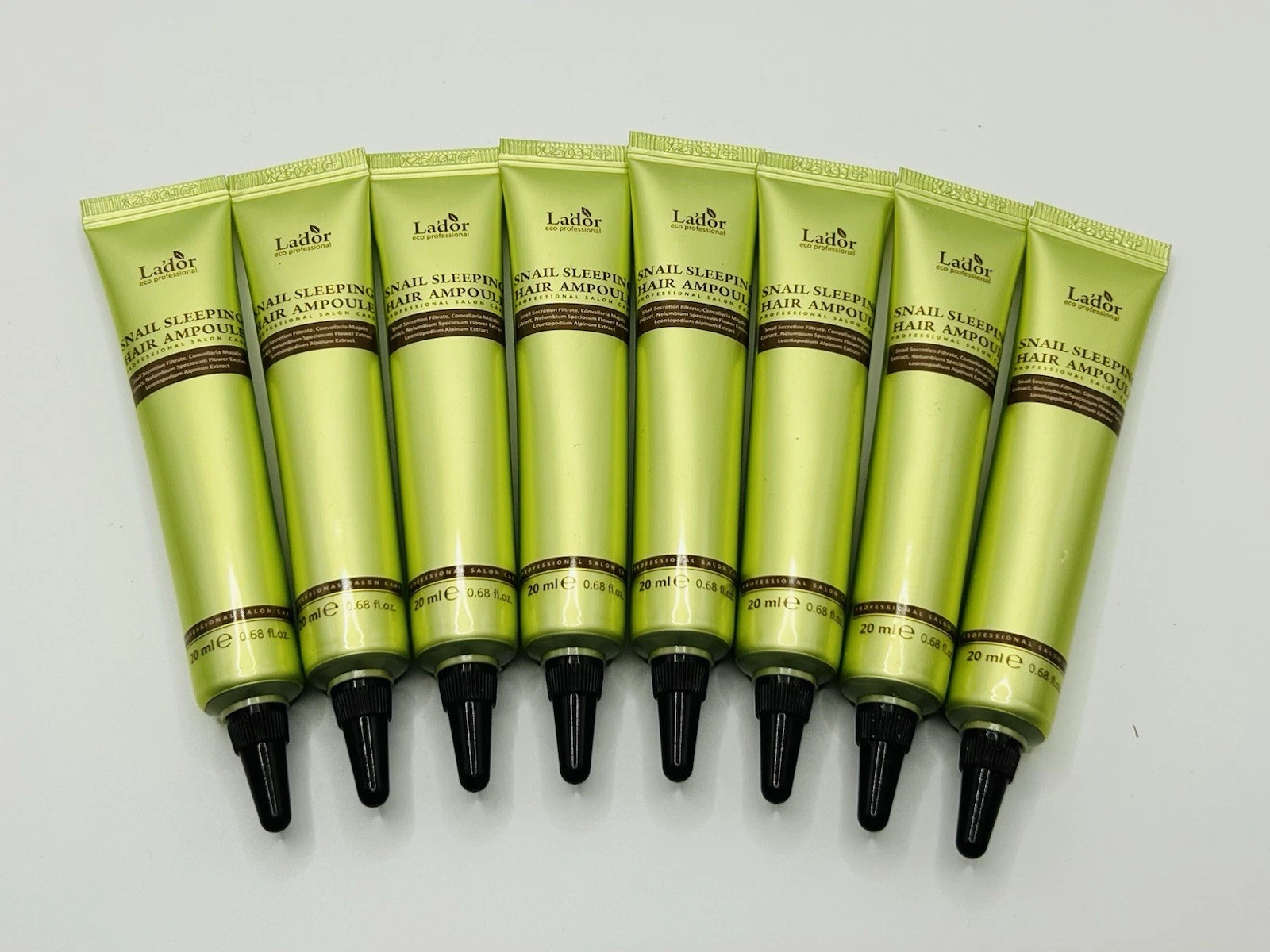 LADOR Snail Sleeping Hair 20ml x 8 Essential Deep Care Hair Essence