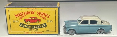 Matchbox Lesney #43 Hillman Minx With Box