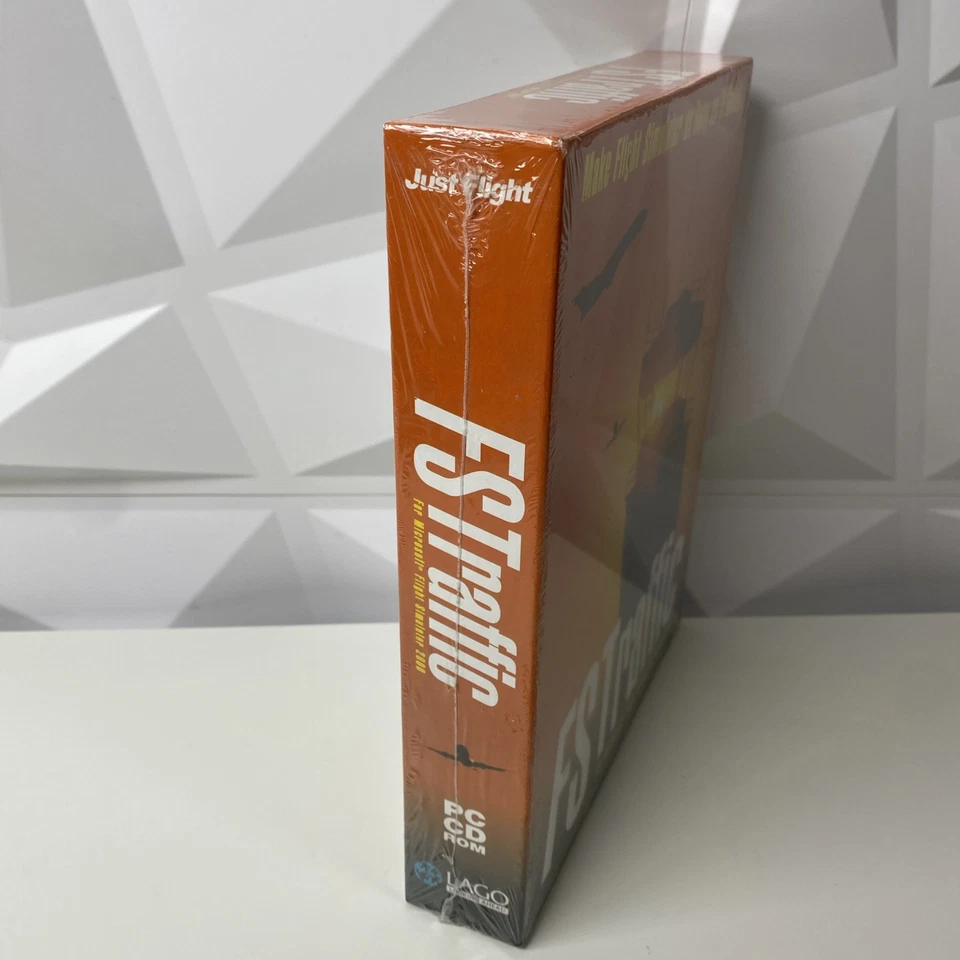 FS TRAFFIC FOR MICROSOFT FLIGHT SIMULATOR 98 & 2000 NEW AND SEALED BIG BOX GAME - Image 2 of 4