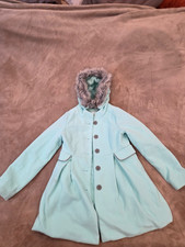 Cat Jack Winter Pea Coat removable Fur Girls Medium 7/8 Target Kids Clothing