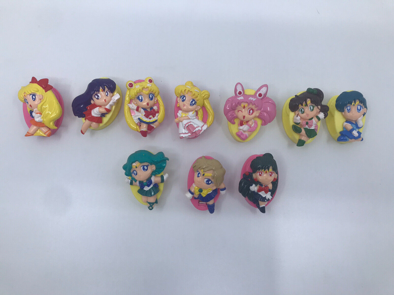 Retro 90's Sailor Moon S Magnets Gashapon Bandai
