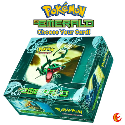 Pokemon Emerald EX Set - Choose Your Card 2005 Vintage - NM/LP