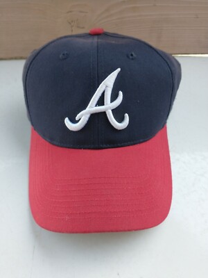 Atlanta Braves MLB Team Ball Cap Hat Blue Red 