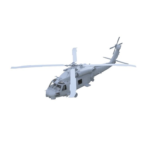 Kit Modelo Militar SSMODEL 246 1/72 USN SH-60B Seahawk Helicóptero - Imagen 2 de 4