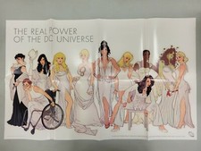 Real Power DC Universe Adam Hughes Women Retailer 1 Side Promo Poster 34" X 21"