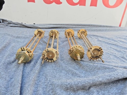 Four band selectors from Palomar 300A linear amplifiers