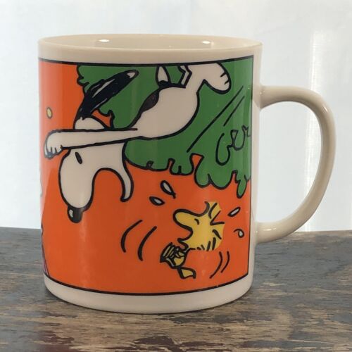 Vintage Peanuts 1965 Coffee Mug Cup I Need A Release From My Inner Tensions - Picture 3 of 8