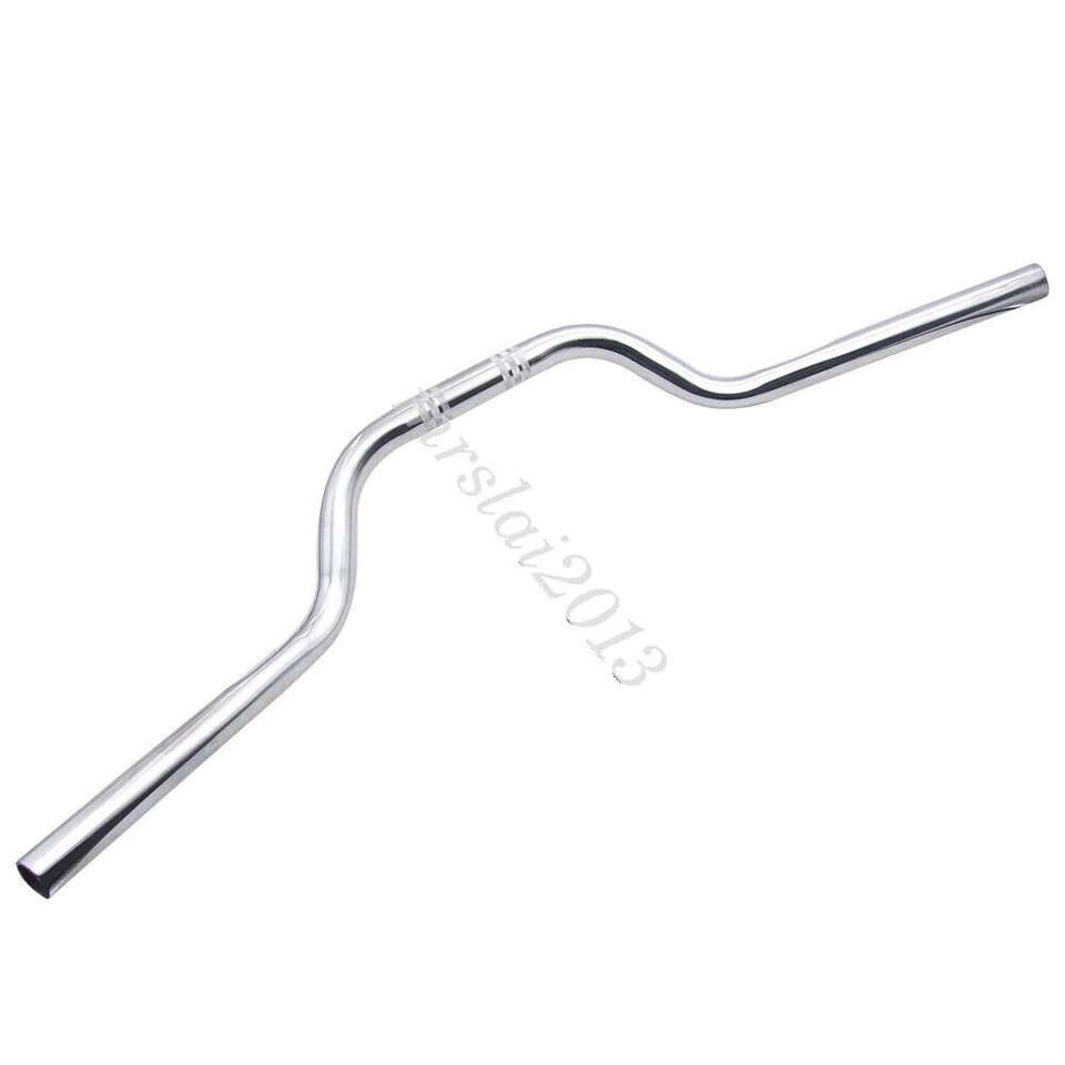Universal 1" Drag Z Bar Handlebar Motorcycle For Suzuki Chopper Bobber Custom - Image 3 of 4