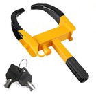 Wheel Clamp Heavy Duty Anti Theft Lock Caravan Trailer Security Car Van + 2 Keys