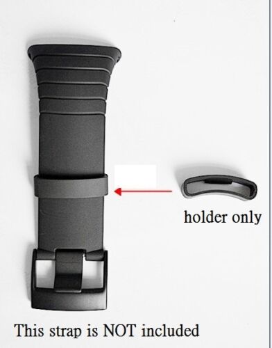 Soft Rubber band strap loop hoop holder locker ring (FITS) SUUNTO Core bracelet - Picture 4 of 4