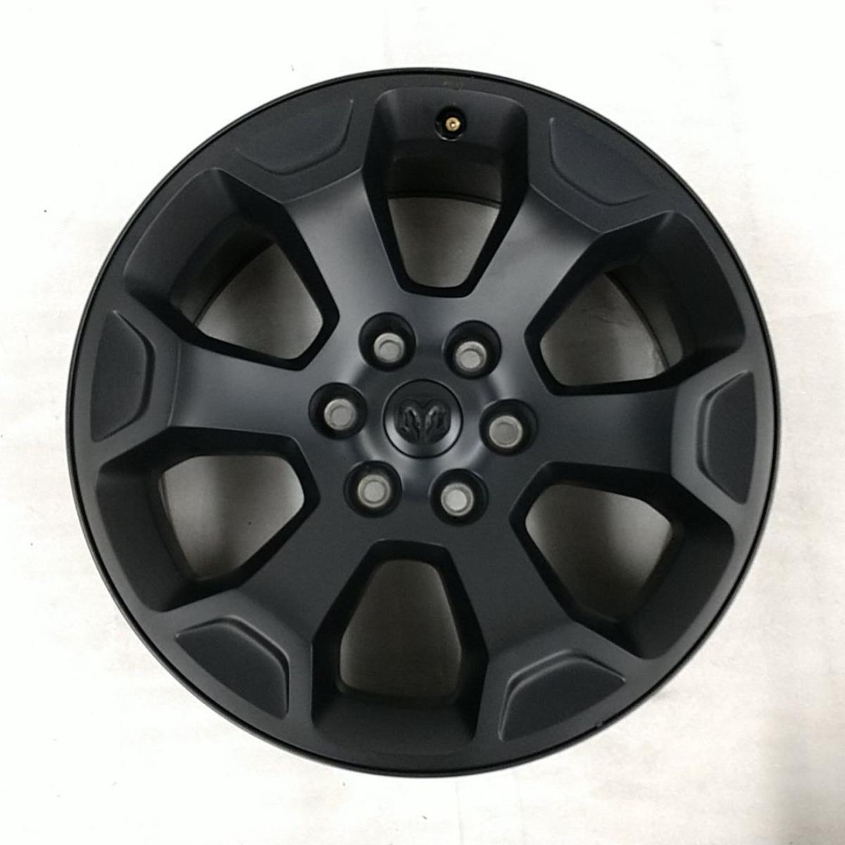1) Wheel Rim For Dodge 1500 Pickup 5YD56TRMAA OEM Black Clad 20X9