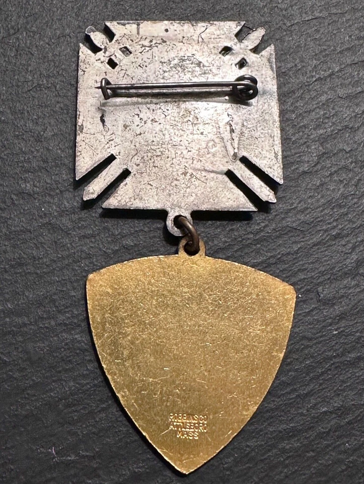 1915 CABALLEROS TEMPLARIOS KENNEBUNK "DÍA DE SAN JOHNS" SAND + MEDALLA ORIENTAL B235 Foto 4 de 4